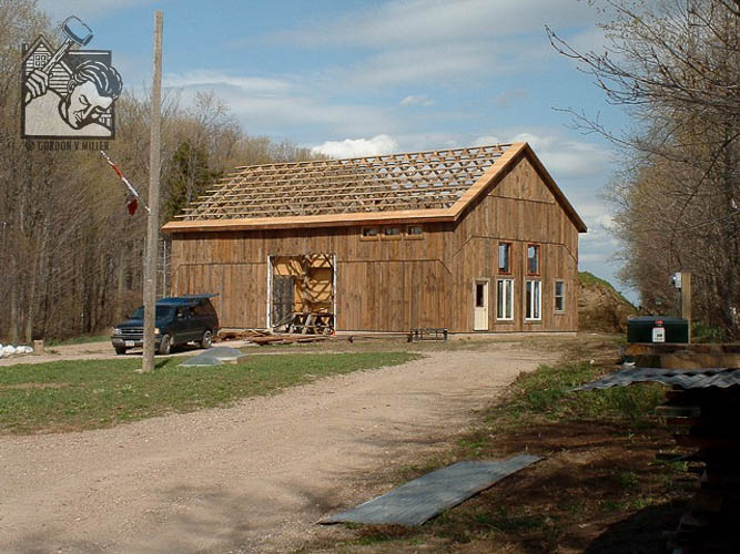 Preparation for installing metal roof